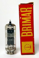 EZ80 6V4 Brimar Tube Valvola Röhre Lampe - Mullard Blackburn BVA MINT NOS Audio