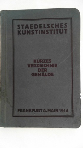 Staedelsche kunst institute - staedelsche,