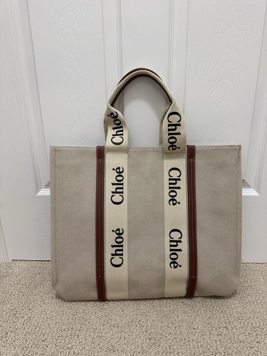 Borsa chloé grande tela - chloé, in