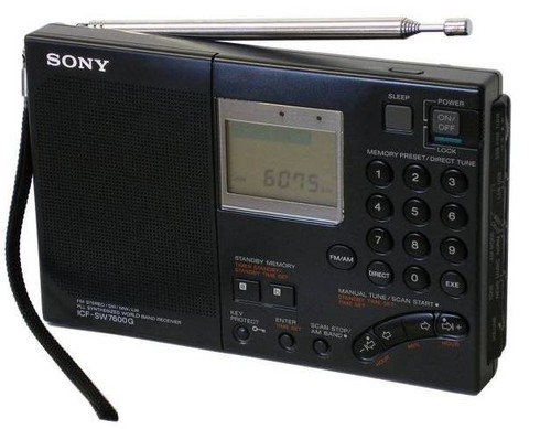 Sony icf sw7600g raro - sony,
