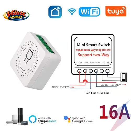 Tuya smart switch wifi - wifi, 16a