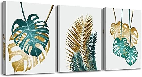 Quadro moderno botanico - botanico, oro