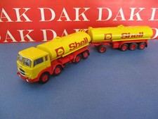 1/87 Modellino Camion Truck Fiat 690 Millepiedi Cisterna Shell by Brekina