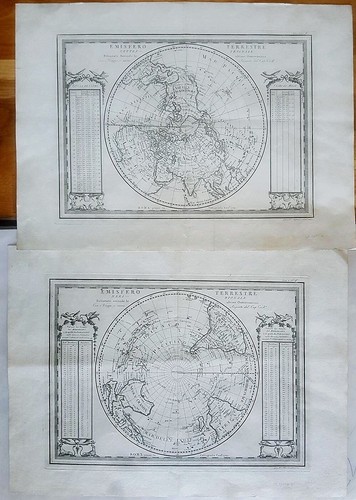 Stampe antiche mappe mondo - 2,