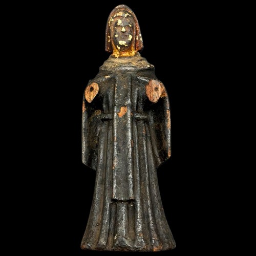 Antica scultura lignea madonna - scultura,