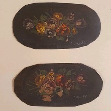 Piccoli Dipinti Antichi Ad Olio Su Rame