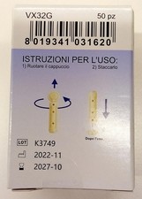Kit 2 x 50 pezzi Lancette Sterili Monouso Insulina Glicemia Diabete Chemil-Soft