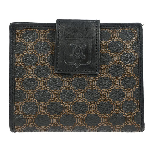Portafoglio celine pvc - in, nero