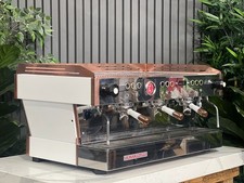 MACCHINA DA CAFFÈ ESPRESSO LA MARZOCCO LINEA PB 3 GROUP WHITE & ROSE GOLD &...
