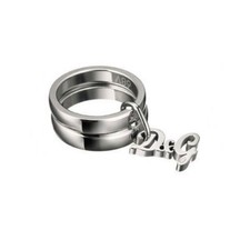 Anello donna in - d&g, acciaio