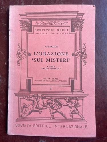 Andocide orazione sui - l’orazione,