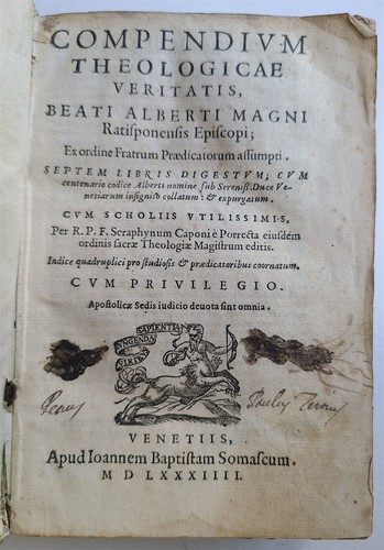 1584 compendium theologicae - 1584,