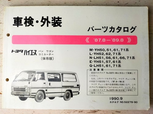 Catalogo ricambi toyota hiace - ricambi,