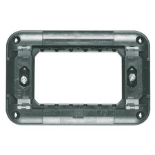 Legrand 072843 Supporto 3 moduli Cross e Vela