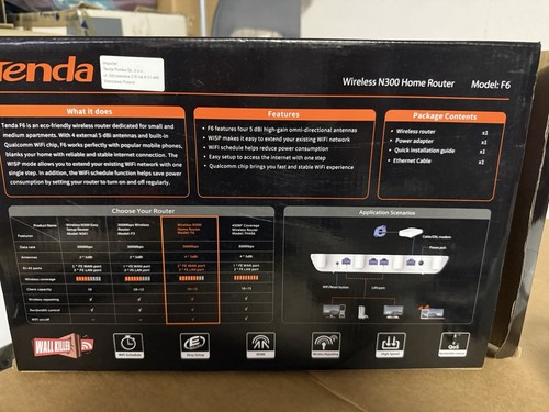 Modem router tenda - router, n300