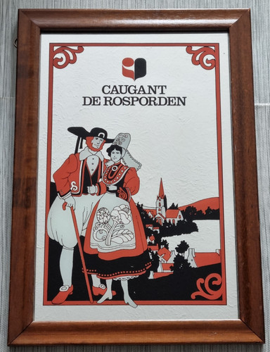 Specchio pub vintage francese