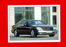 SUPER AUTO - Panini 1995 -Figurina-Sticker- n. 58 - MERCEDES S 600 COUPE' -New