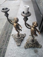 Coppia putti I bronzo