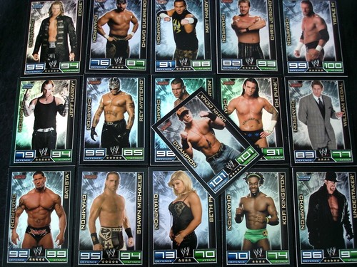 Topps wwe wrestling slam attax - topps,