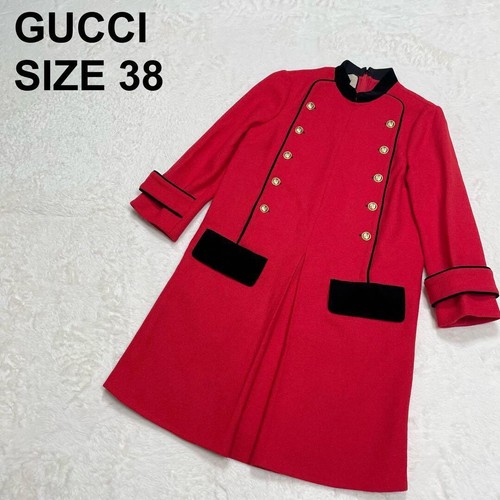 Abito gucci rosso tweed con - abito,
