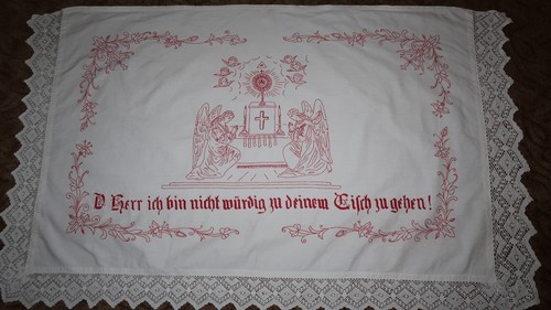 Antico telo altare in - da,