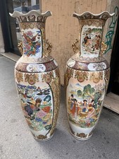 Coppia Anfore Cinesi Decorate
