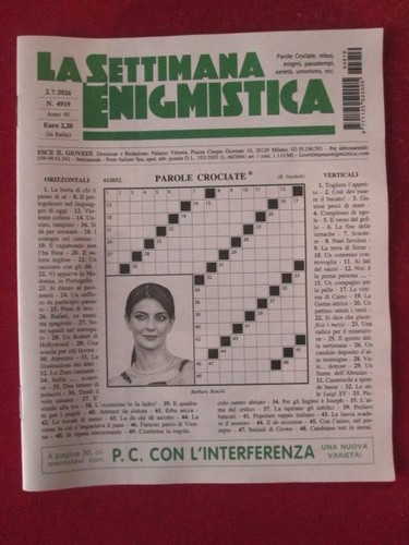 Settimana enigmistica 4919 - settimana,