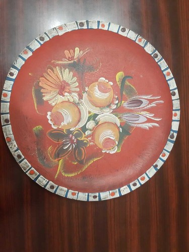 Piatto ornamentale legno - in,