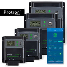 Protron MPPT BT LCD regolatore di carica solare per pannello solare 12V 24V 10A 20A 30A 40A APP