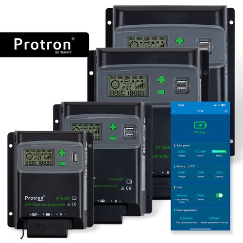 Protron mppt lcd - protron, regolatore
