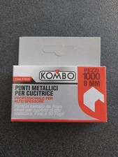 PUNTI METALLICI PER CUCITRICE SPILLATRICE PER ALTO SPESSORE 8mm PEZZI 1000