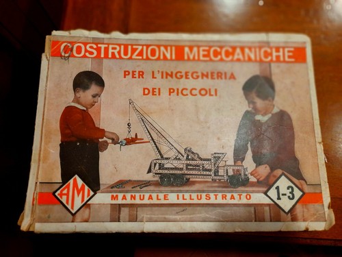 Manuale meccano costruzioni - manuale,