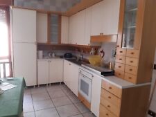 cucina usata completa Laccata bianca e legno