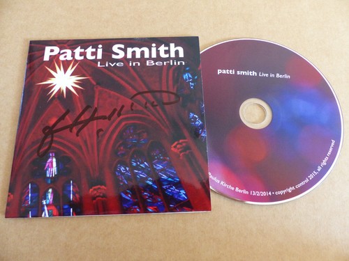 Autografo firmato patti smith - patti,