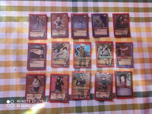 Carte gioco naruto - carte, 1
