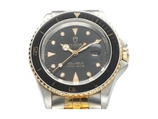 Orologio donna Tudor Mini-Sub originale in acciaio placcato oro