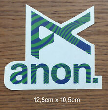 Adesivo Burton Anon snowboard sci vintage sticker snowboard montagna RARO
