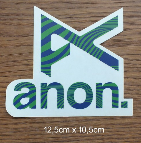 Adesivo burton anon snowboard - burton,