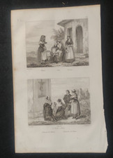 STAMPA ANTICA COSTUMI VELLETRI