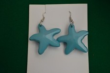 Orecchini azzurri a forma di