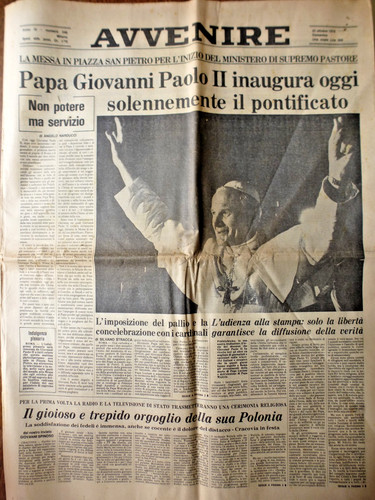 Avvenire 1978 papa - avvenire,