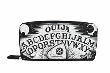 Portafoglio pochette con zip e planchette marca Liquor Black Magic Ouija Board 