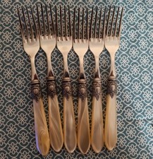 Bugatti OXBAM 03202 forchette da tavola Oxford avorio. 