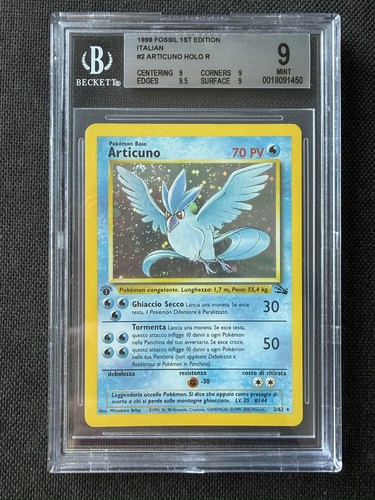 Articuno bgs 9 - 2/62,