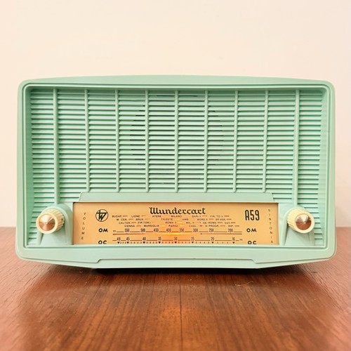 Radio vintage wundercart a59 - vintage,