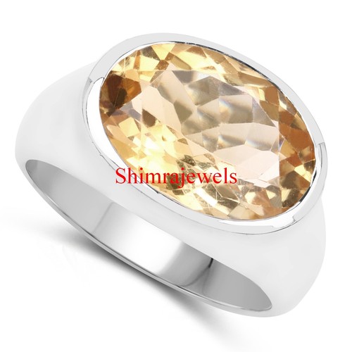 Naturale citrino gemma con 18k - gemma,