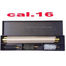 kit pulizia fucile calibro 16