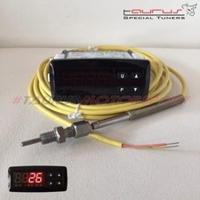 Strumento manometro EGT temperatura gas di scarico sonda k Road Italia digitala