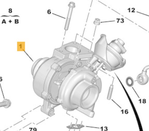 Turbocompressore 0375k9 - turbocompressore,