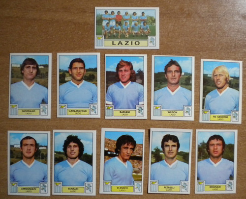 Lotto figurine panini lazio - figurine,